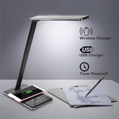 Huawei Apple Foldable LED Desk Lamp with Wireless Charging