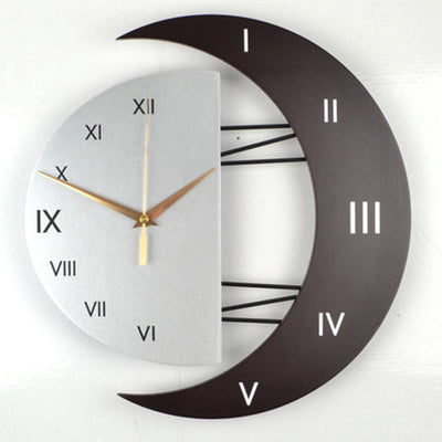 Art wall clock